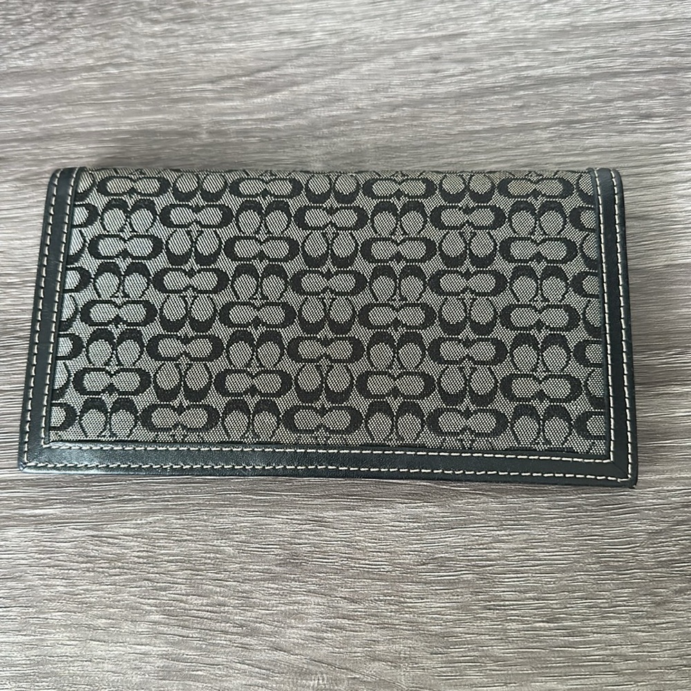 Coach Checkbook/Wallet - Picture 2 of 4